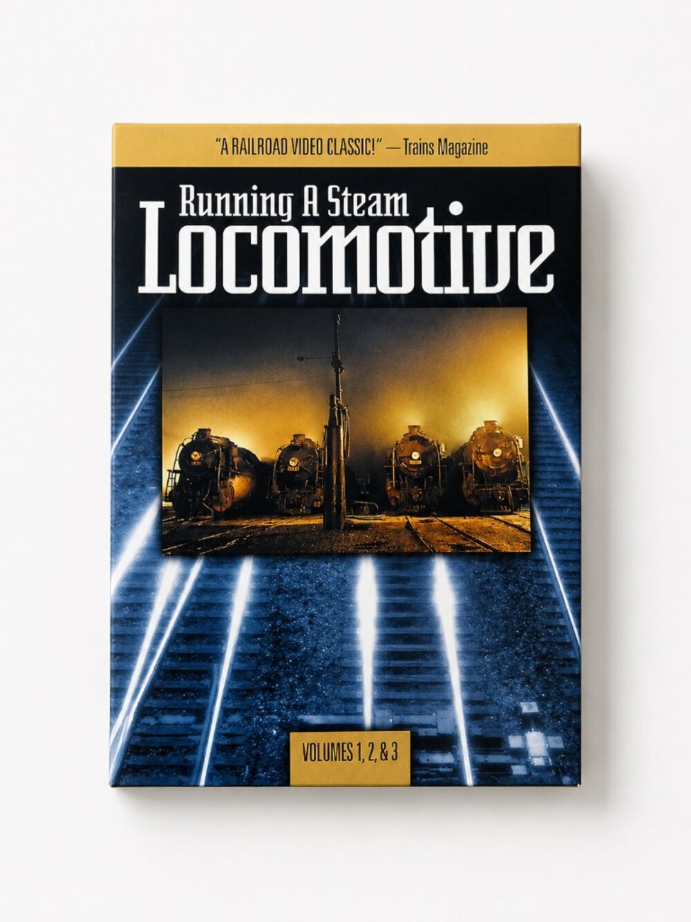 Running a Steam Locomotive Volumes 1 2 3 DVD Set Railroad Train Educational Docu